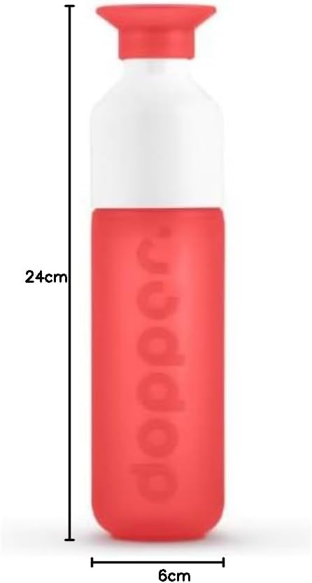 Dopper Original Drinkfles Tidal Teal 450ml - 100% Recyclebare Waterfles - BPA- en ftalaatvrij - Ideale Waterfles voor Onderweg, Fitness & Kantoor