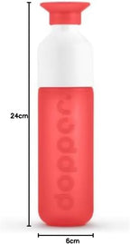 Dopper Original Drinkfles Tidal Teal 450ml - 100% Recyclebare Waterfles - BPA- en ftalaatvrij - Ideale Waterfles voor Onderweg, Fitness & Kantoor