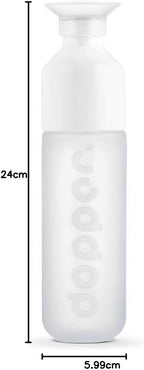 Dopper Original Drinkfles Tidal Teal 450ml - 100% Recyclebare Waterfles - BPA- en ftalaatvrij - Ideale Waterfles voor Onderweg, Fitness & Kantoor