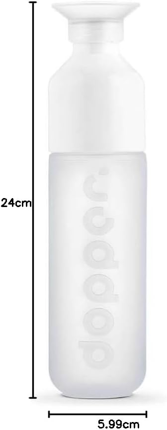 Dopper Original Drinkfles Tidal Teal 450ml - 100% Recyclebare Waterfles - BPA- en ftalaatvrij - Ideale Waterfles voor Onderweg, Fitness & Kantoor