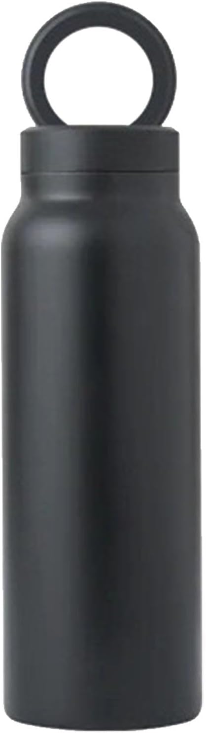 Vacuüm geïsoleerde magnetische waterfles - 24oz Gym & Sport Fles met telefoonhouder | Lekvrije magnetische fles voor buiten rijden, auto en sportschool