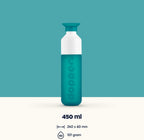 Dopper Original Drinkfles Tidal Teal 450ml - 100% Recyclebare Waterfles - BPA- en ftalaatvrij - Ideale Waterfles voor Onderweg, Fitness & Kantoor