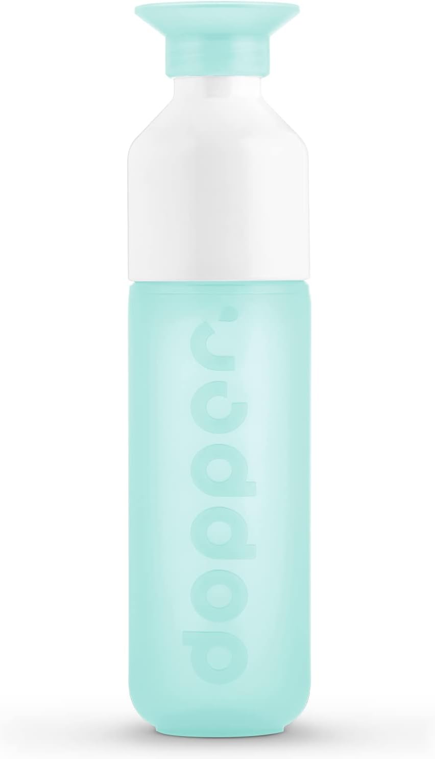 Dopper Original Drinkfles Tidal Teal 450ml - 100% Recyclebare Waterfles - BPA- en ftalaatvrij - Ideale Waterfles voor Onderweg, Fitness & Kantoor