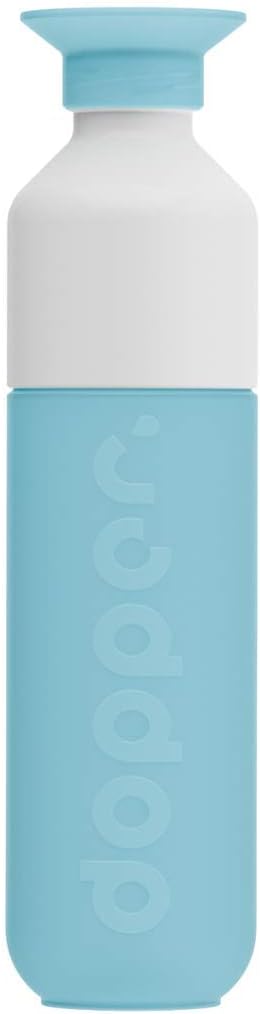 Dopper Original Drinkfles Tidal Teal 450ml - 100% Recyclebare Waterfles - BPA- en ftalaatvrij - Ideale Waterfles voor Onderweg, Fitness & Kantoor