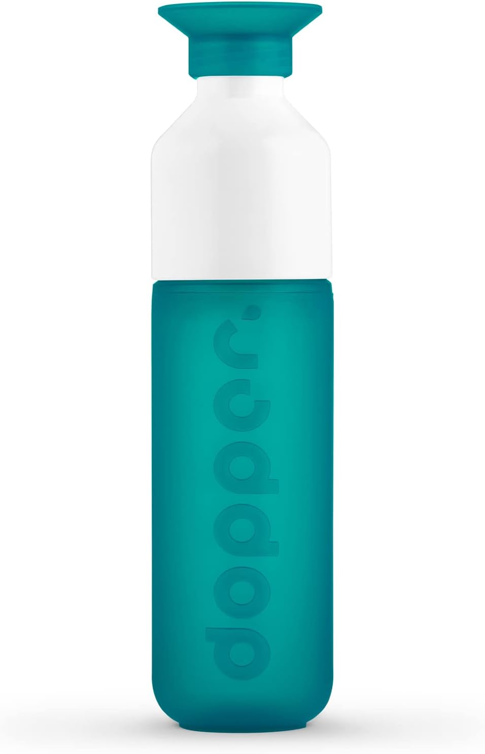 Dopper Original Drinkfles Tidal Teal 450ml - 100% Recyclebare Waterfles - BPA- en ftalaatvrij - Ideale Waterfles voor Onderweg, Fitness & Kantoor