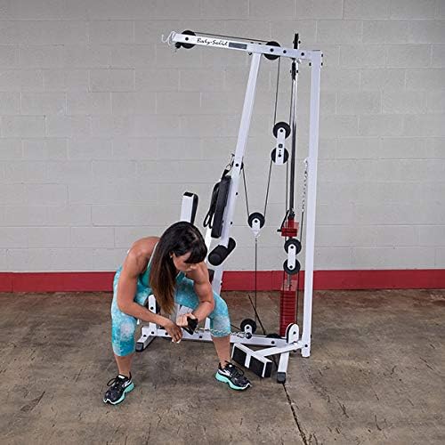 Body-Solid GDCC210 Functional Training Center - Verticaal overbrengingssyteem met glasvezel versterkte katrollen en universele connecties