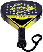 DUNLOP Tristorm Padelracket – Diamantvorm, Grafieten Frame – Power Frame Technologie – Extra Grip Afwerking & Soft EVA Kern – Kracht & Spincontrole