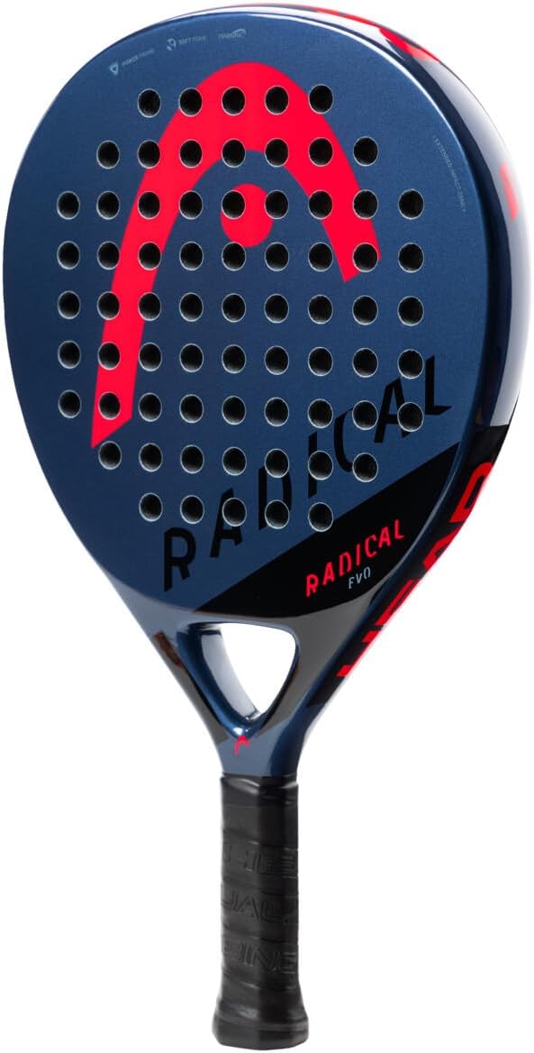 HEAD Radical Evo Padelracket, Blauw-Rood – Exclusief bij Amazon