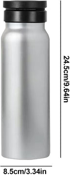 Vacuüm geïsoleerde magnetische waterfles - 24oz Gym & Sport Fles met telefoonhouder | Lekvrije magnetische fles voor buiten rijden, auto en sportschool