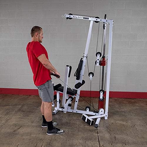 Body-Solid GDCC210 Functional Training Center - Verticaal overbrengingssyteem met glasvezel versterkte katrollen en universele connecties