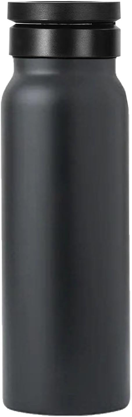 Vacuüm geïsoleerde magnetische waterfles - 24oz Gym & Sport Fles met telefoonhouder | Lekvrije magnetische fles voor buiten rijden, auto en sportschool