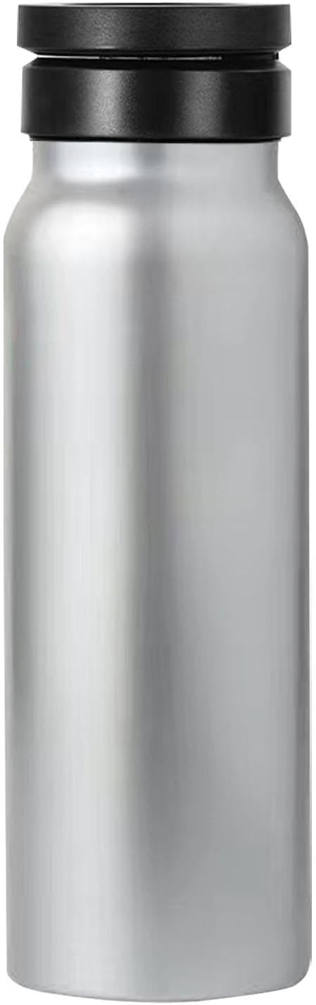 Vacuüm geïsoleerde magnetische waterfles - 24oz Gym & Sport Fles met telefoonhouder | Lekvrije magnetische fles voor buiten rijden, auto en sportschool