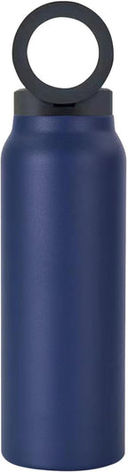 Vacuüm geïsoleerde magnetische waterfles - 24oz Gym & Sport Fles met telefoonhouder | Lekvrije magnetische fles voor buiten rijden, auto en sportschool