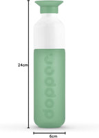Dopper Original Drinkfles Tidal Teal 450ml - 100% Recyclebare Waterfles - BPA- en ftalaatvrij - Ideale Waterfles voor Onderweg, Fitness & Kantoor