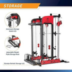 Marcy Pro Deluxe Smith Cage Home Gym Systeem voor Gewichtstraining SM-7553