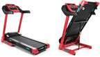 ECODE® loopband, inklapbaar, met DSA Double Shock Absorber en helling, loopapparaat, Bluetooth en LCD-display, loopbanden Treadmill 12 programma's (optioneel massageapparaat)