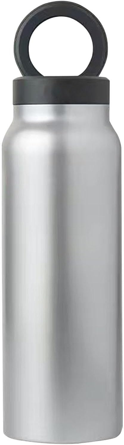 Vacuüm geïsoleerde magnetische waterfles - 24oz Gym & Sport Fles met telefoonhouder | Lekvrije magnetische fles voor buiten rijden, auto en sportschool