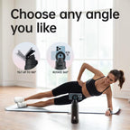 Magcheer Magnetische waterfles met telefoonhouder compatibel met MagSafe geïsoleerde sportfles voor koude dranken voor 24 uur statief fles voor reizen en fitness selfie (zwart)