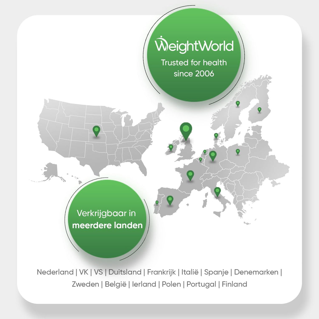 IJzer Bisglycinaat tabletten - 28 mg IJzer per portie - 400 tabletten voor 6+ maanden voorraad - Gemaakt in het Verenigd Koninkrijk - Vegan - Makkelijk slikbare mini-tabletten - Van WeightWorld