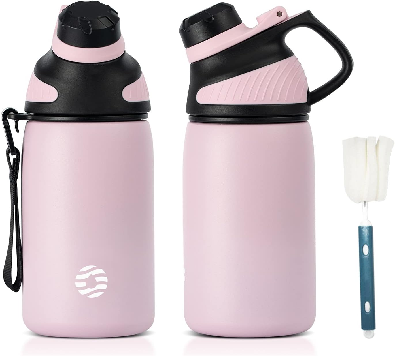 Fjbottle RVS Waterfles Sport met Magnetische Dop – 1500ml, 1000ml, 800ml, 600ml, 400ml – BPA-vrij & Lekvrij – Geschikt voor Koolzuur – Thermosfles voor School, Fitness, Kinderen