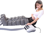 Air Compression Leg Massager System door Sequential Compression Device, Compression Pump, Recovery Boots, Blood Circulation Machine, Home and Office Use (Color : 2 arm and machine, Size : 6 cavity)