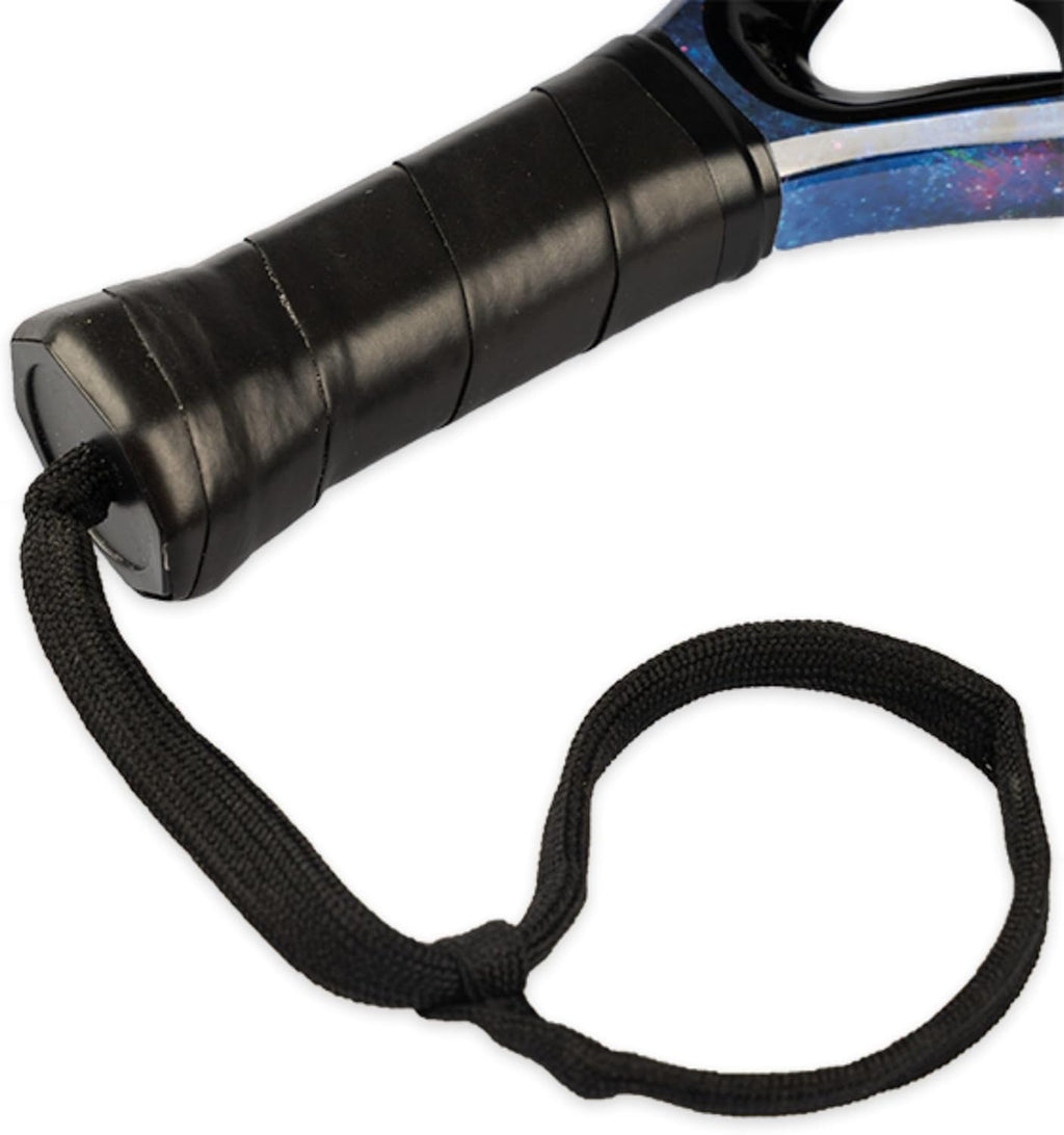 MATCHU - Padel racket - Inclusief een draagtas - 100% carbon frame, fiberglasse toplaag en zacht EVA foam - 3D grip technologie