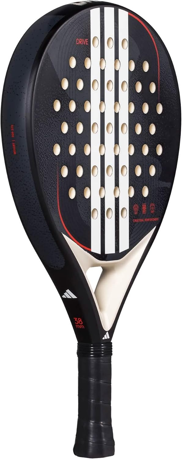 Adidas Drive Black 3.4 2025 Padelracket, één maat