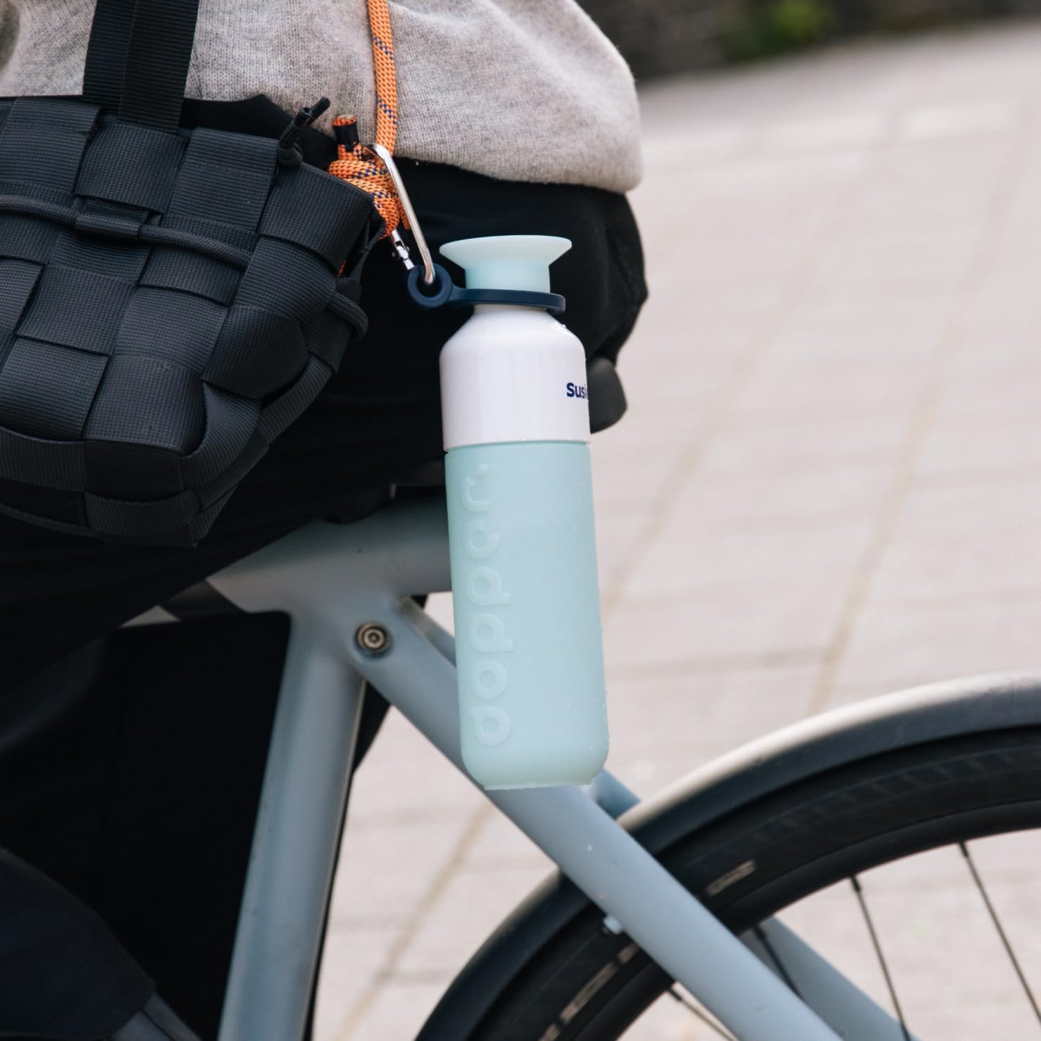 Dopper Original Drinkfles Tidal Teal 450ml - 100% Recyclebare Waterfles - BPA- en ftalaatvrij - Ideale Waterfles voor Onderweg, Fitness & Kantoor
