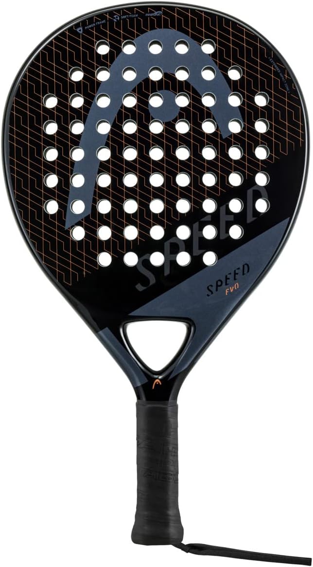 HEAD Evo Speed 2023 padel racket, zwart