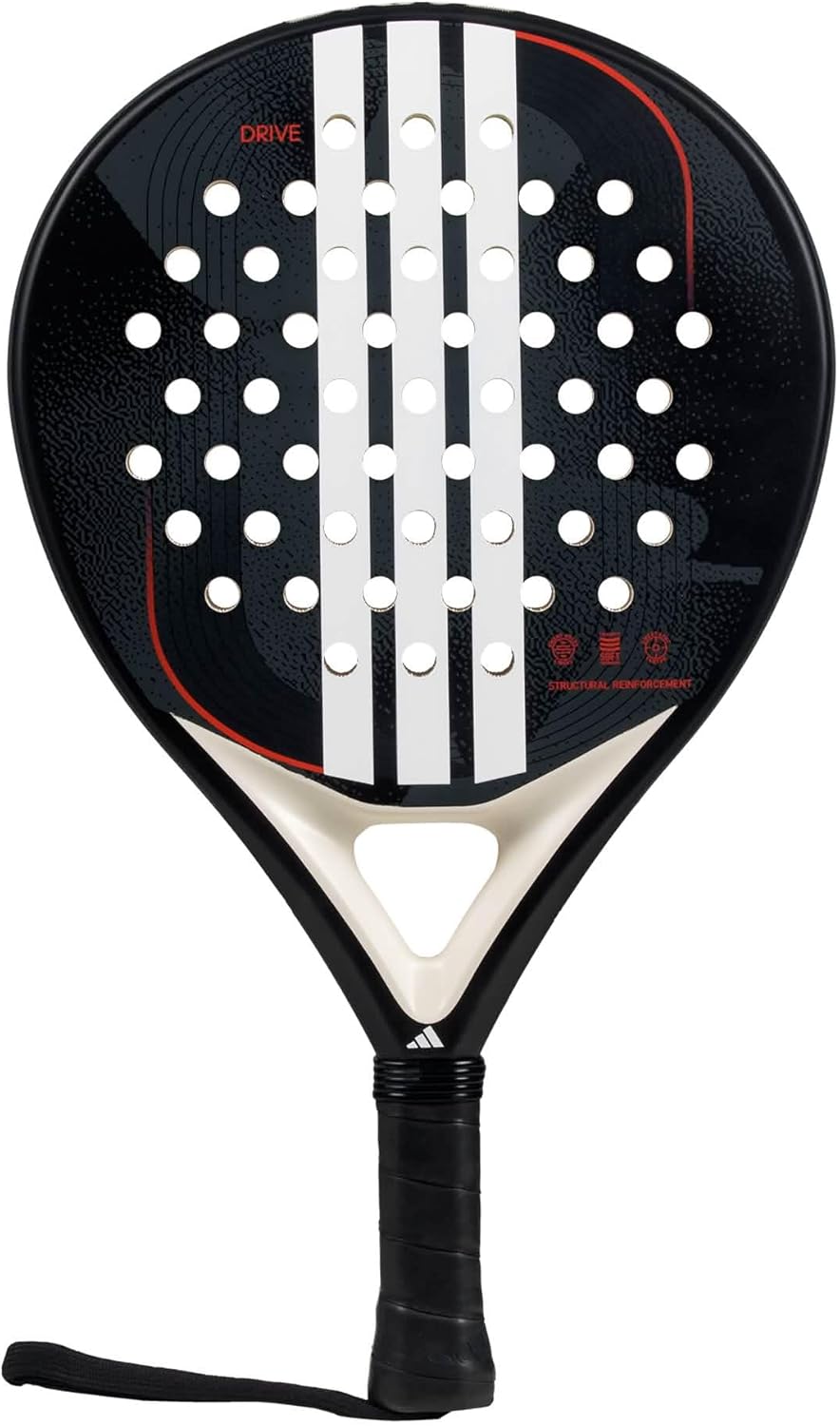 Adidas Drive Black 3.4 2025 Padelracket, één maat