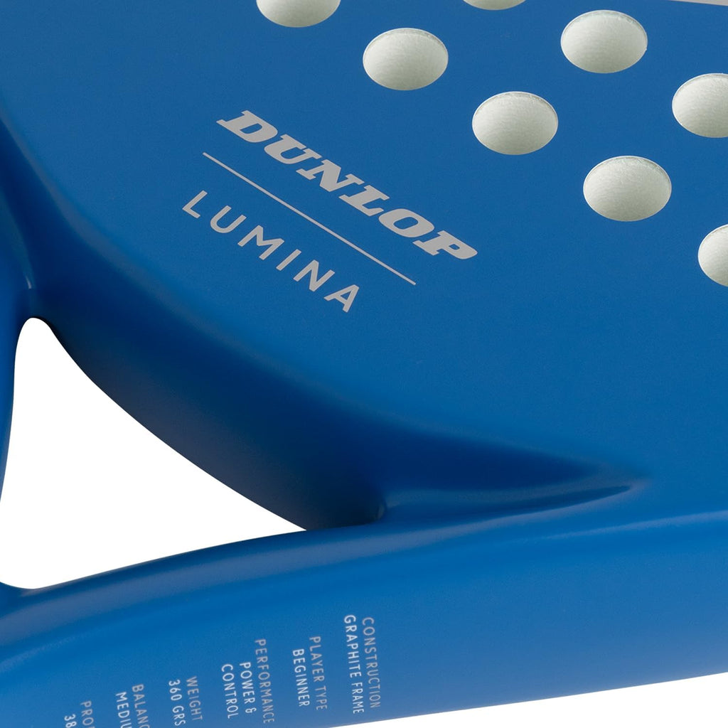 DUNLOP Padel Racket Lumina - Amazon Exclusief - Grafiet Frame,Pro EVA Core, 365g