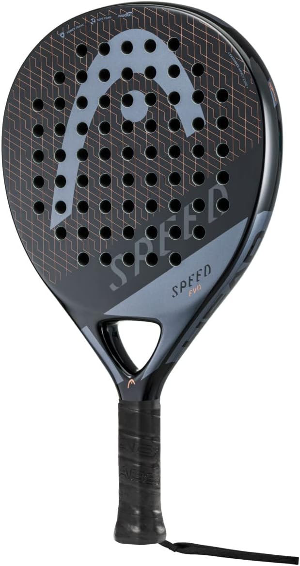 HEAD Evo Speed 2023 padel racket, zwart