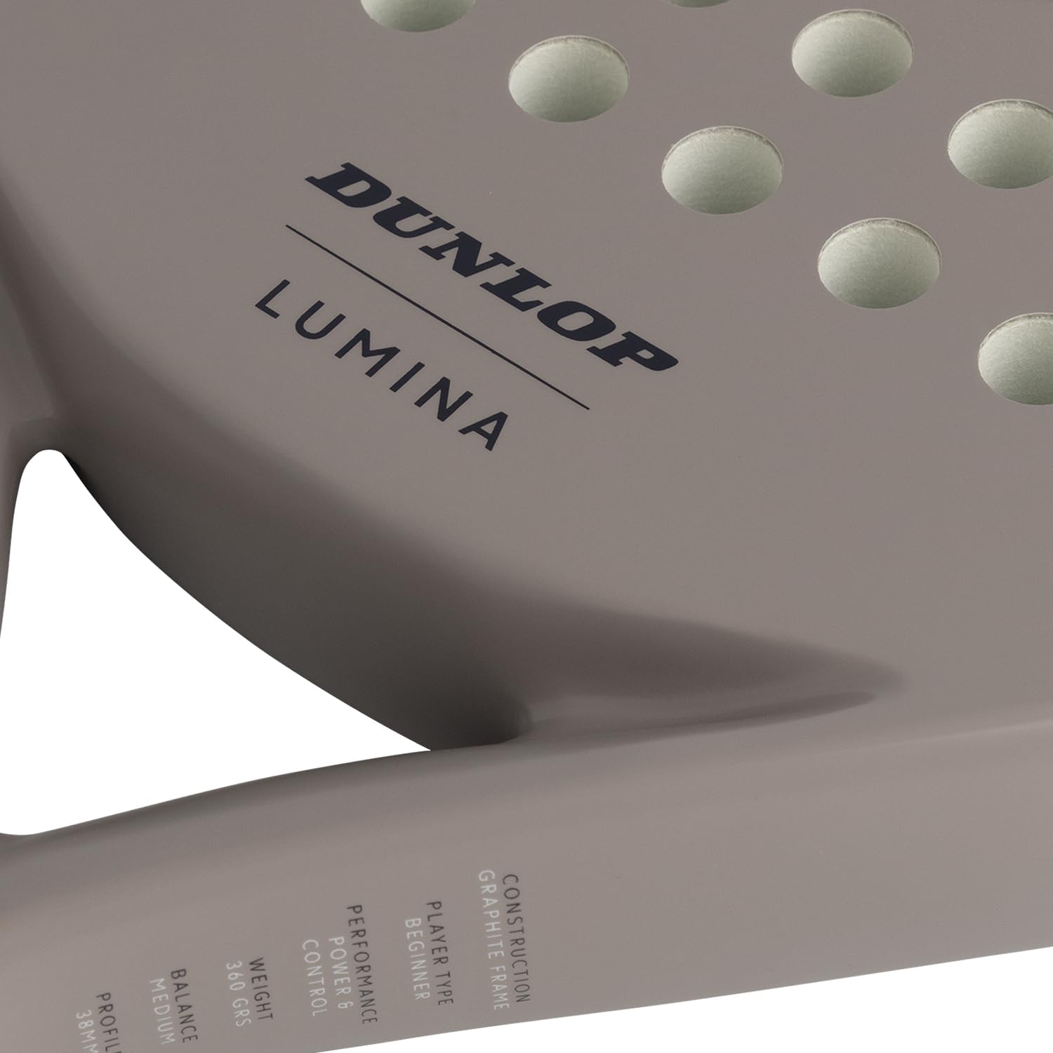 DUNLOP Padel Racket Lumina - Amazon Exclusief - Grafiet Frame,Pro EVA Core, 365g