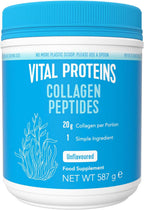 Vital Proteins Collageen Peptiden Poeder Supplement (Type I, III), Gehydrolyseerd Collageen, Ondersteuning voor Haar, Huid, Nagels, Paleodieet, Glutenvrij, Niet-GGO, 20 g per Portie, 587 g