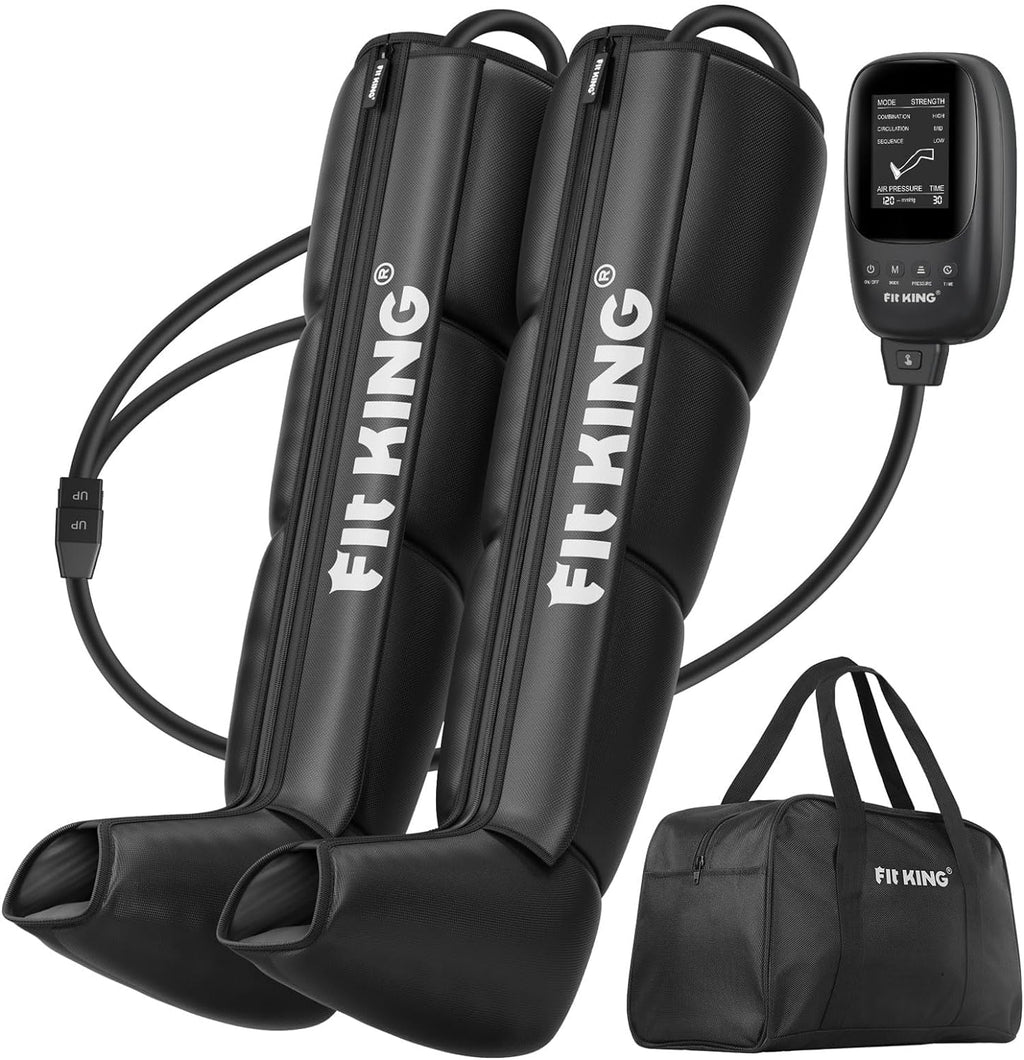 FIT KING beenmassageapparaat, beenmassage recovery boots Verbetert de sportprestaties bij pijn en doorbloeding (middelgrote maat)