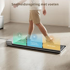 Walkingpad P1 loopband inklapbaar, walking pad 120×41,5 cm met APP afstandsbediening, opvouwbaar loopband voor thuis bureau 0,5-6km/u