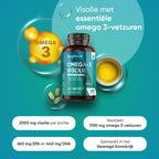 Omega 3 Visolie - 2000 mg - Levert 1100 mg omega 3-vetzuren - 660 mg EPA en 440 mg DHA - 240 softgels voor 4 maanden voorraad - Gemaakt in het Verenigd Koninkrijk - Van WeightWorld