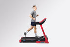 ECODE® loopband, inklapbaar, met DSA Double Shock Absorber en helling, loopapparaat, Bluetooth en LCD-display, loopbanden Treadmill 12 programma's (optioneel massageapparaat)