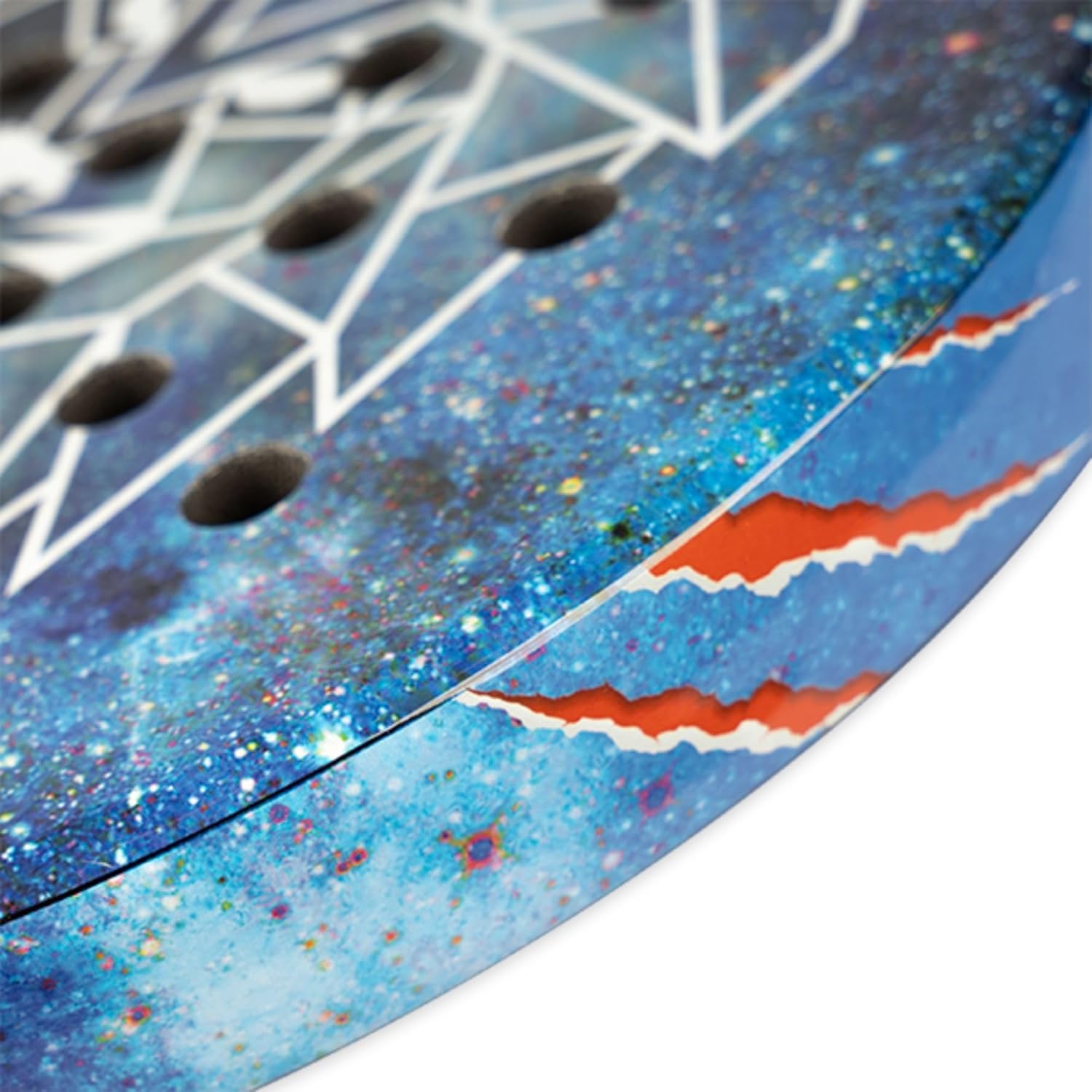 MATCHU - Padel racket - Inclusief een draagtas - 100% carbon frame, fiberglasse toplaag en zacht EVA foam - 3D grip technologie