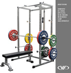 Valor Fitness BD-7 Power Rack met Lat bevestigingsstrips