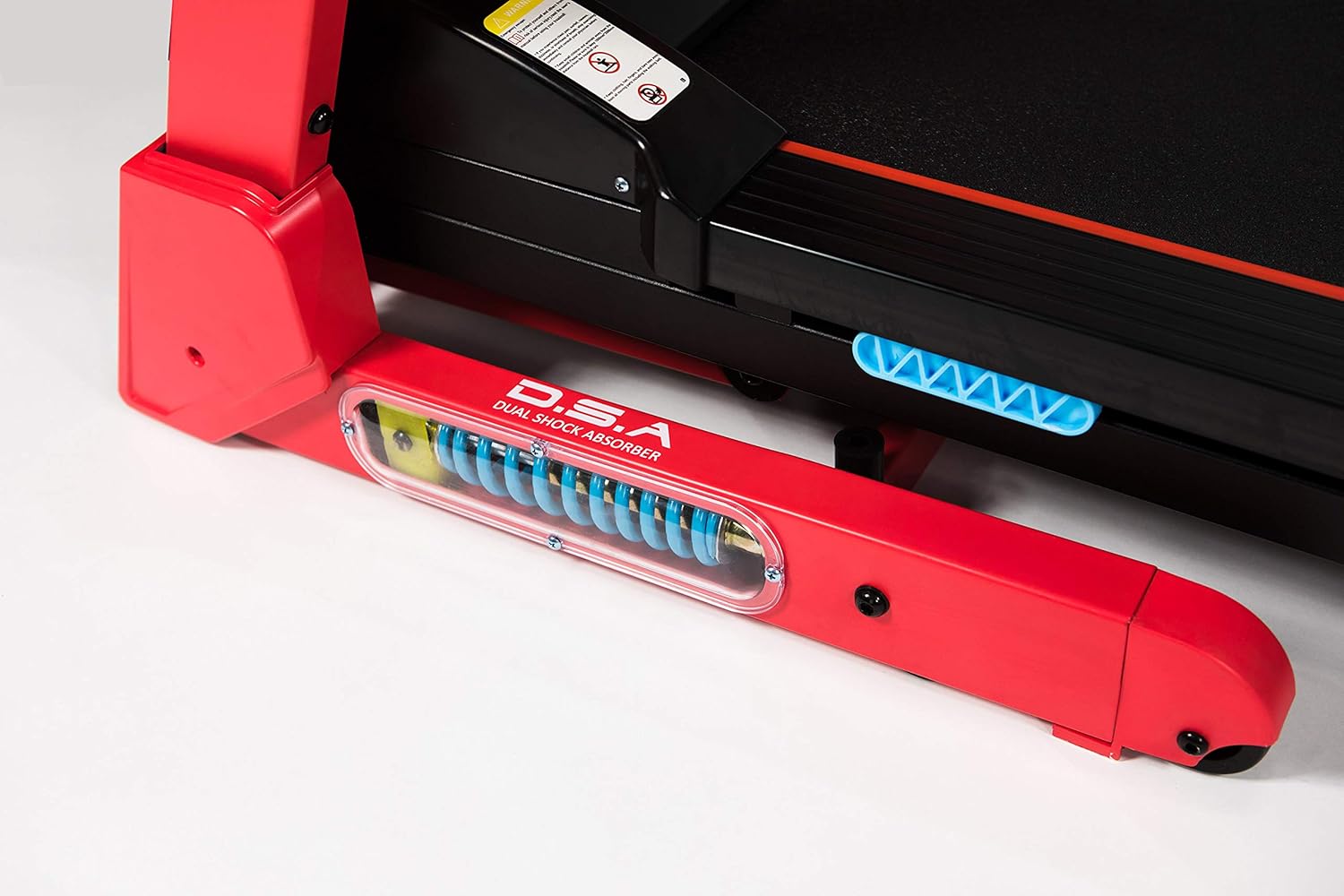 ECODE® loopband, inklapbaar, met DSA Double Shock Absorber en helling, loopapparaat, Bluetooth en LCD-display, loopbanden Treadmill 12 programma's (optioneel massageapparaat)