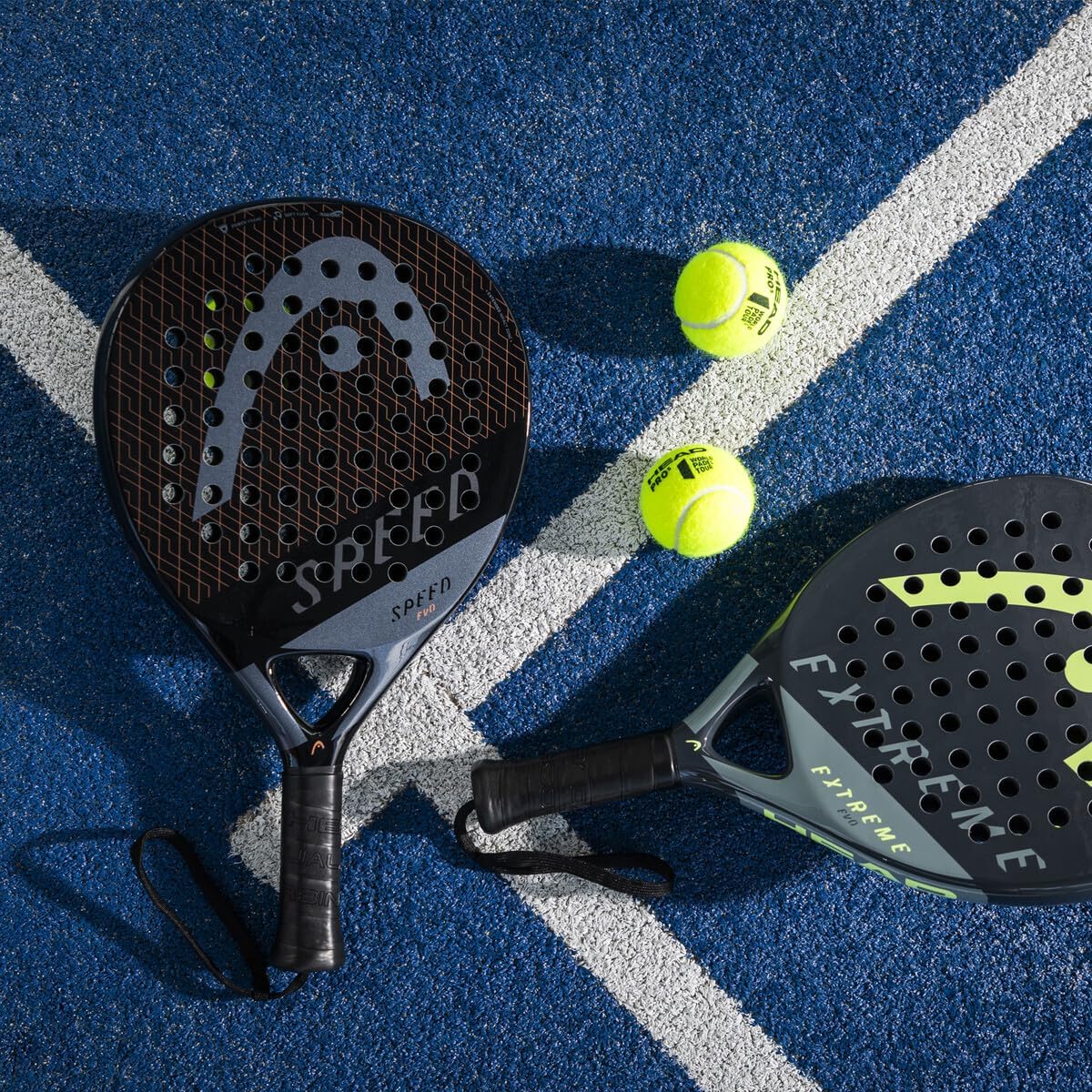 HEAD Evo Speed 2023 padel racket, zwart