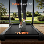 LONTEK Opvouwbare loopband met helling 15%, walking pad met helling 12 km/u, loopband voor thuis met 3.0 PK motor en LED-display, maximale belasting 136 kg