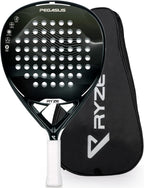 RYZE PEGASUS Padel Racket van 100% koolstofvezel - Maximale kracht + control - Pro Padel Tennisracket met EVA-15 Flex Foam - Licht en duurzaam met 360 g - Gratis draagtas inbegrepen