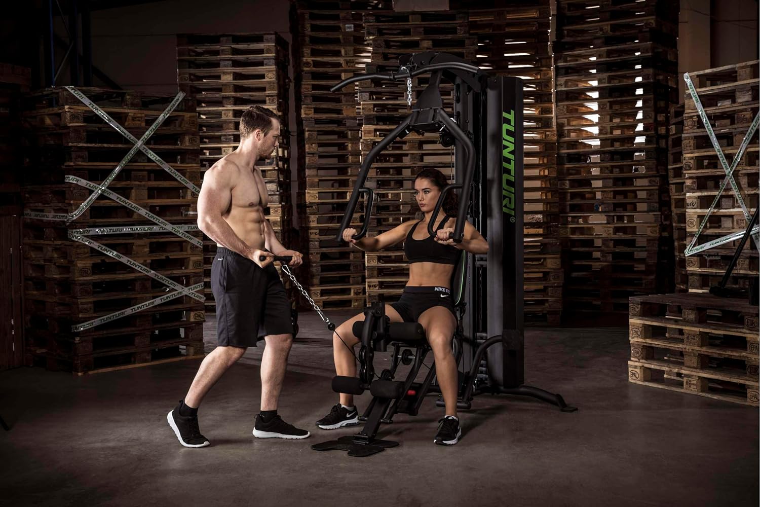 Tunturi HG60 Krachtstation - Home Gym - Fitness krachtstation - Incl. gratis fitness app