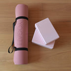 YOGATI – milieuvriendelijke yogamat - TPE, non-slip en dikke yogamat. Yoga Matten met Body Alignment Lines. Perfect Pilates Mat voor workout oefening, Gym en Fitness.