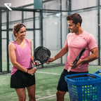 RYZE PEGASUS Padel Racket van 100% koolstofvezel - Maximale kracht + control - Pro Padel Tennisracket met EVA-15 Flex Foam - Licht en duurzaam met 360 g - Gratis draagtas inbegrepen