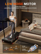 Loopband met 5% Helling, Compacte Loopbanden voor Thuis en op Kantoor, Draagbare Walking Pad met LED-display, Afstandsbediening, max. 150 kg, 1-6 km/u