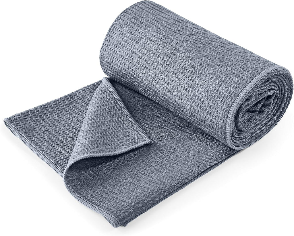 Lotuscrafts Yoga Handdoek Wet Grip - antislip & sneldrogend - slipvrije yogahanddoek met sterke grip - yogadoek ideaal voor Hot Yoga [183 x 61 cm].