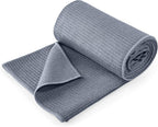 Lotuscrafts Yoga Handdoek Wet Grip - antislip & sneldrogend - slipvrije yogahanddoek met sterke grip - yogadoek ideaal voor Hot Yoga [183 x 61 cm].